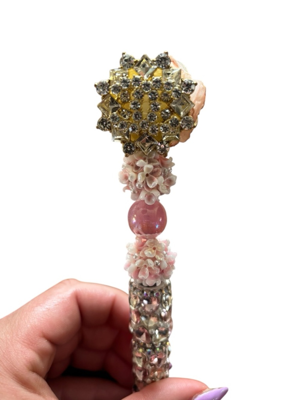 AB INKS HANDMADE EXPRESSIONS Handmade Crystal Floral Pen - Picture 5 of 6